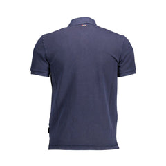 Napapijri Blue Cotton Polo Shirt