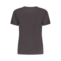 Tommy Hilfiger Black Cotton Women T-Shirt