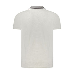 Cavalli Class Grigio Cotton Men Polo