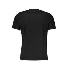 North Sails Black Cotton Men's T-Shirt
