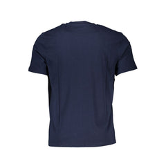 North Sails Blu Cotton Men T-Shirt