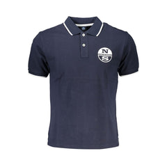 North Sails Blue Cotton Men's Polo Shirt