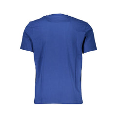 North Sails Blu Cotton Men T-Shirt