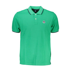 North Sails Verde Cotton Men Polo Shirt