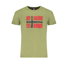 Norway 1963 Verde Cotton Mens T-Shirt