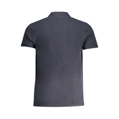 Cavalli Class Blue Cotton Men's Polo Shirt