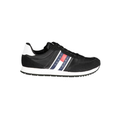 Tommy Hilfiger Black Polyester Men Sneaker