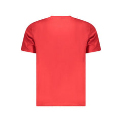 North Sails Red Cotton Men T-Shirt