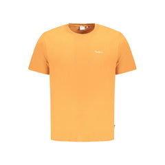 Pepe Jeans Orange Cotton T-Shirt