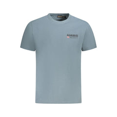 Napapijri Gray Cotton T-Shirt
