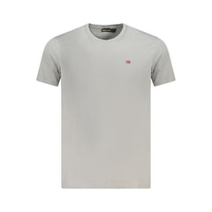 Napapijri Gray Cotton T-Shirt