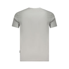 Napapijri Gray Cotton T-Shirt