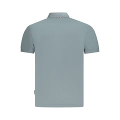 Napapijri Gray Cotton Polo Shirt