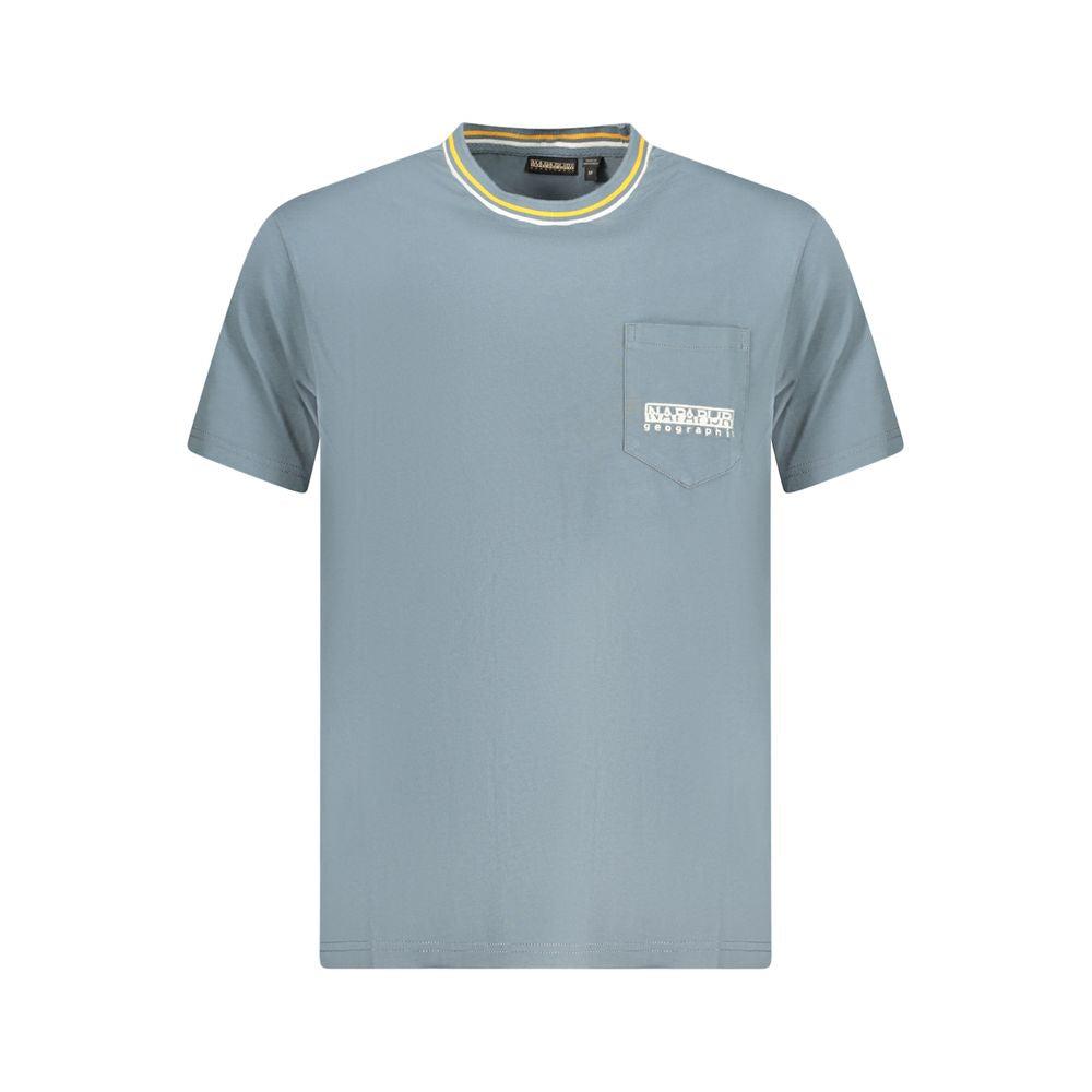 Napapijri Gray Cotton T-Shirt
