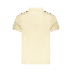 Cavalli Class Beige Cotton Men Polo Shirt
