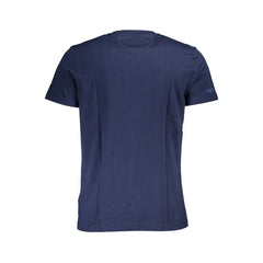 La Martina Blue Cotton Men TShirt