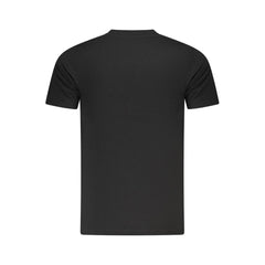 Cavalli Class Black Cotton Men T-Shirt