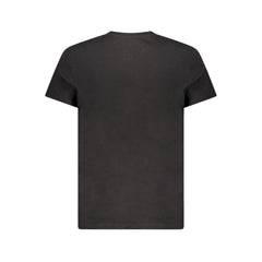 Tommy Hilfiger Black Cotton Men T-Shirt