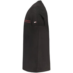 Tommy Hilfiger Black Cotton Men T-Shirt