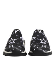Dolce & Gabbana Black White Sorrento Low Top Sneakers Shoes
