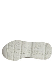 Dolce & Gabbana White Low Top Daymaster Men Sneakers  Shoes