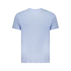 Tommy Hilfiger Blue Cotton Men T-Shirt