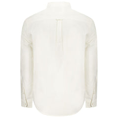 Tommy Hilfiger White Cotton Men Shirt
