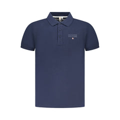 Accademia Militare Blue Cotton Polo Shirt