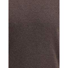 Brunello Cucinelli Brown Cashmere Cashmere Sweater
