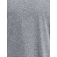 Brunello Cucinelli Gray Cotton T-Shirt