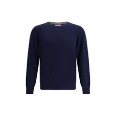 Brunello Cucinelli Blue Cashmere Cashmere Sweater