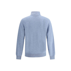 Brunello Cucinelli Light Blue Cashmere Cashmere Sweater