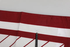 Dolce & Gabbana White Red DG Logo Square Men Foulard Scarf