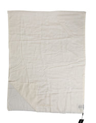 Dolce & Gabbana White Cashmere Neck Warmer Wrap Shawl Scarf