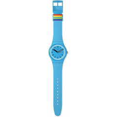 Men's Watch Swatch PROUDLY BLUE (Ø 41 mm)