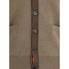 Thom Browne Brown Cotton Cardigan
