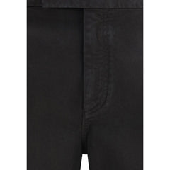 Thom Browne Black Cotton Dress Pants