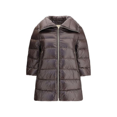 Herno Brown Polyester Coat