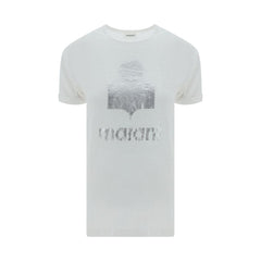 Marant Etoile White Linen T-Shirt