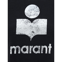 Marant Etoile Black Linen T-Shirt