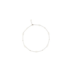 Valentino Garavani Silver Metal Necklace