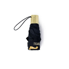 Alviero Martini Prima Classe Black Nylon Umbrella