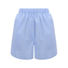 Hinnominate Blue Cotton Short