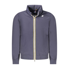 K-WAY Blue Nylon Men Jacket