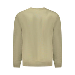 Hugo Boss Green Cotton Men Sweater
