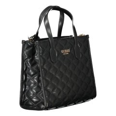 Guess Jeans Black Polyethylene Handbag