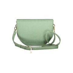 Mario Valentino Green Polyethylene Handbag