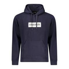 Napapijri Blue Cotton Men Sweater