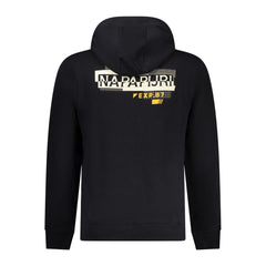 Napapijri Black Cotton Men Sweater
