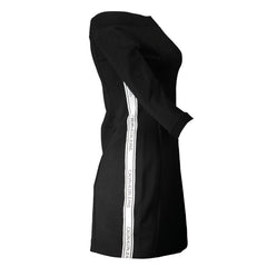 Calvin Klein Black Polyester Women's Dress